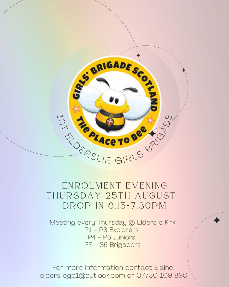 Look what’s happening - Thursday 25th August. We look forward to seeing you 😀
<a href="/WallacePrimary/">Wallace Primary & Nursery</a> 
#fun #friends #crafts #games