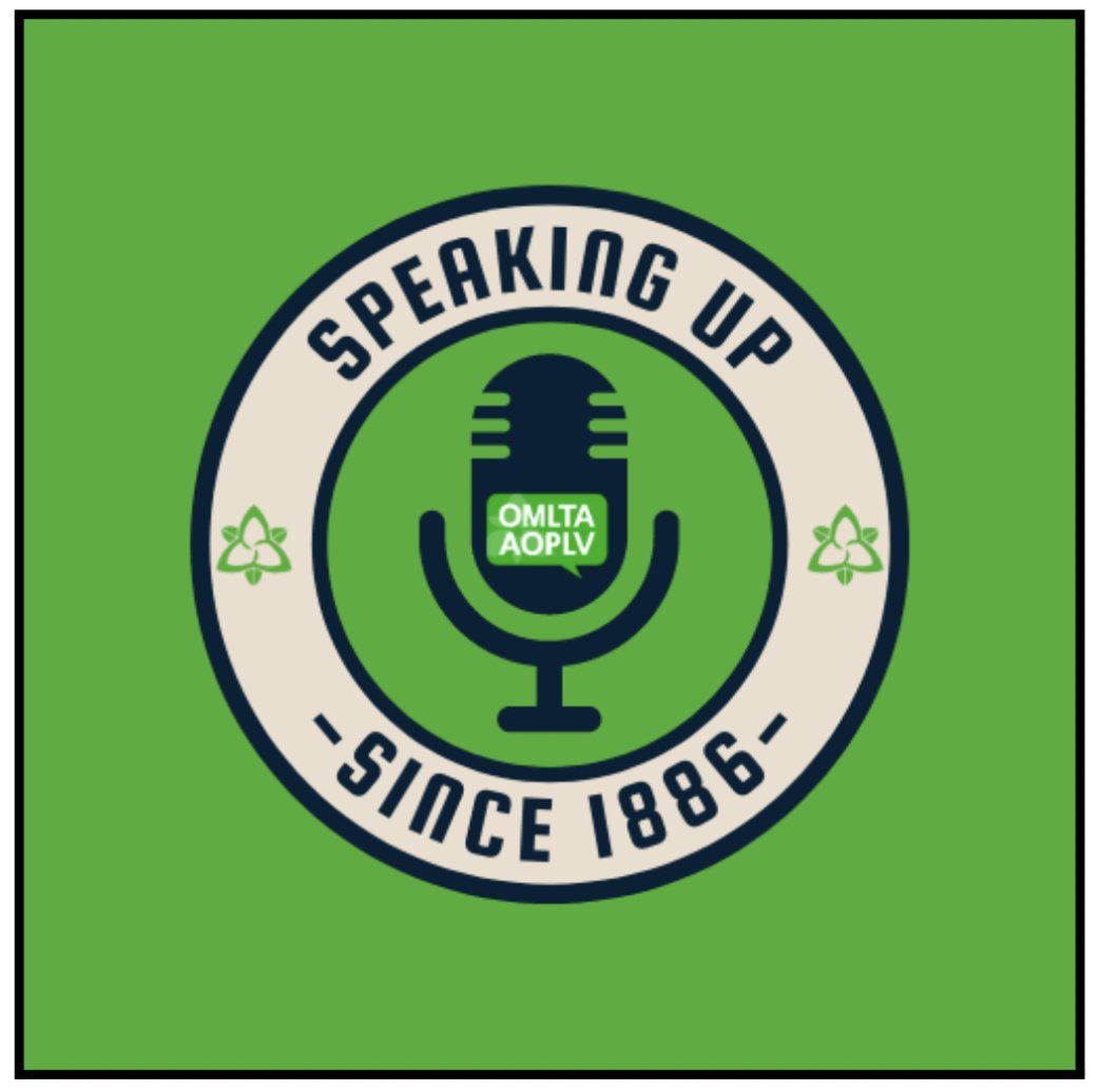 OMLTA is getting ready to launch its very own podcast called “Speaking Up Since 1886”! #OMLTA members will receive our first episode in the September edition of Communication. Episodes will also be available to stream on your go-to podcatchers! Stay tuned! #OMLTA #onted #FSL