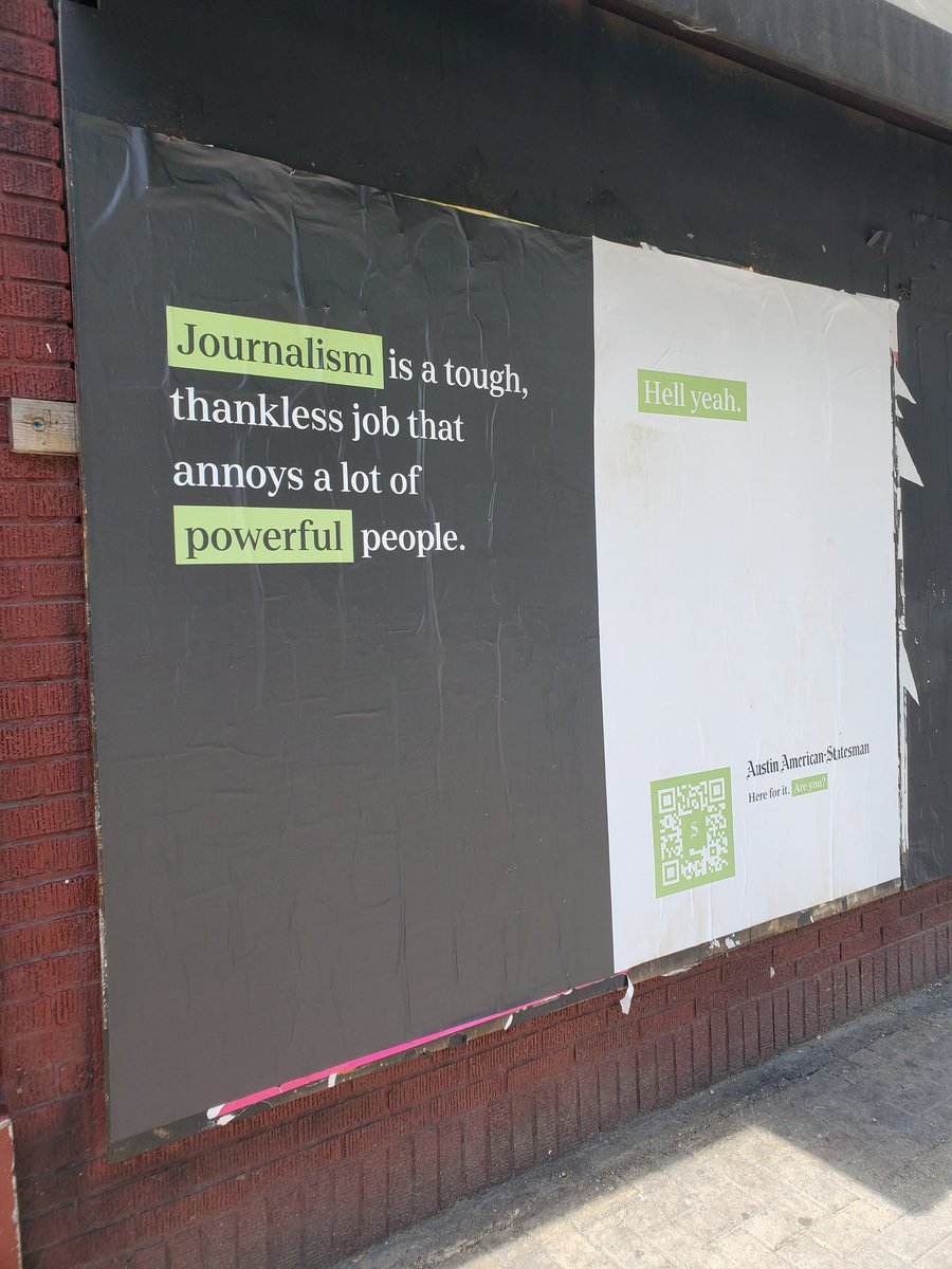 Really enjoying these posters from the Austin American-Statesman.