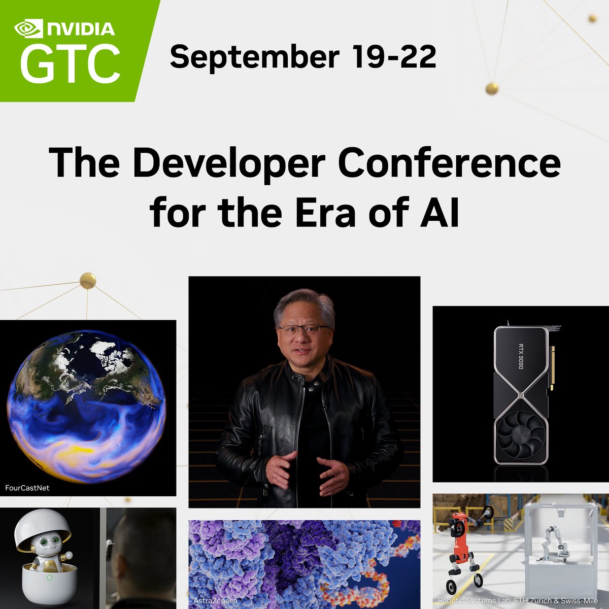 drahmadbazzi's tweet photo. I'm giving away a RTX 3080Ti NVIDIA GPU. To join:
1. Register to NVIDIA GTC via https://t.co/4oWnmsjR6D. You need to be reside in Europe, Middle East, or Africa.
2. Wait for #GTC22 to start and join the Keynote livestream.
3. Attend GTC sessions
4. Subscribe to my YT channel 😅 https://t.co/zIykYEOuI5