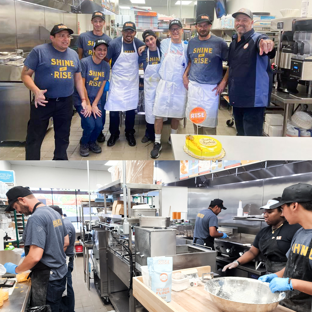 TheSplinterGrp's tweet image. Last weekend the first Rise west coast location opened in Thousand Oaks CA! We’re thrilled to introduce the Golden State 🌞 to the best dang Southern Biscuits and Righteous Chicken🙌Congrats to Bill and his crew on a tremendous opening!