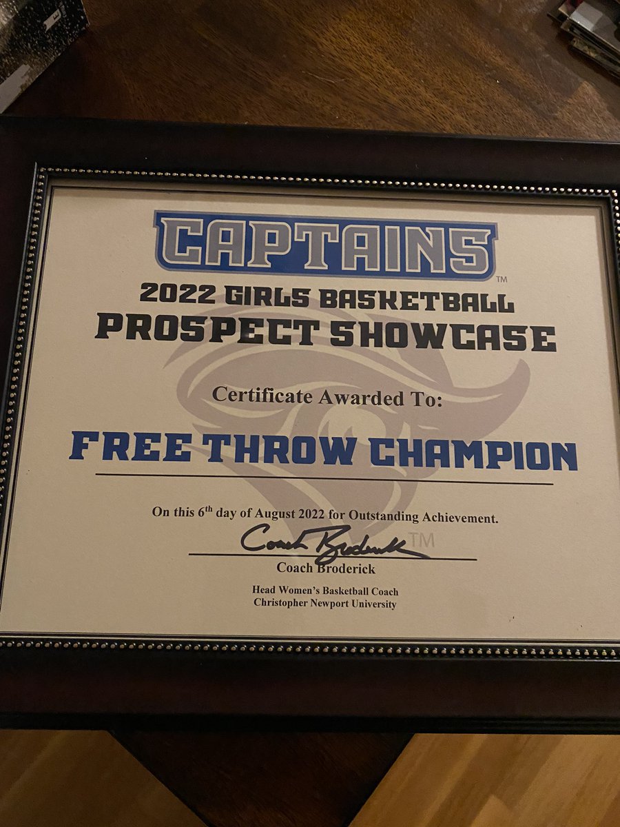 Reagan Nemeyer (@reagannemeyer) on Twitter photo I had so much fun at the CNU prospect camp! Thank you to <a href="/CoachBroderick/">Bill Broderick</a> and <a href="/cnuwbb/">Christopher Newport WBB</a> for hosting a great camp. I won the the free throw competition too! Looking forward to seeing the Captains play this season! I had so much fun at the CNU prospect camp! Thank you to <a href="/CoachBroderick/">Bill Broderick</a> and <a href="/cnuwbb/">Christopher Newport WBB</a> for hosting a great camp. I won the the free throw competition too! Looking forward to seeing the Captains play this season!