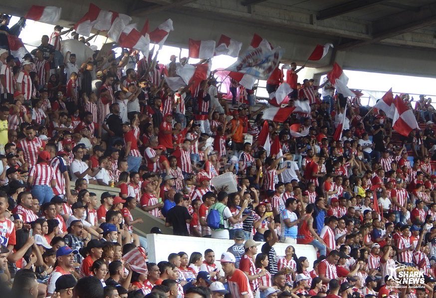 Sharknews10's tweet photo. 📸 El lente de SharkNews desde la tribuna, en lo que fue la celebración de los 98 años del Junior 📸

🏟🇨🇴⚽️🦈🇦🇹

#frbs #Lbk #Baloa #contenidooriginal #carnaval #juniordebarranquilla #sharknews #quillami #colombia #juniortupapa #juniortupapá #miami #futbol #futbolero #futebol https://t.co/1WcTScetrh