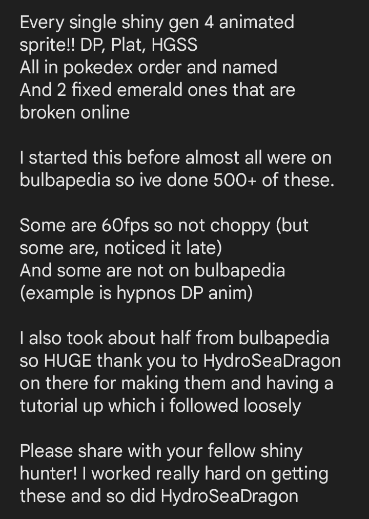 thesaltypepper8's tweet photo. Very happy to share this as its been months in the making

Download:
https://t.co/bm3C1sAeE5

#shinyhunting #shinypokemon #pokemon https://t.co/kbX9724KI8