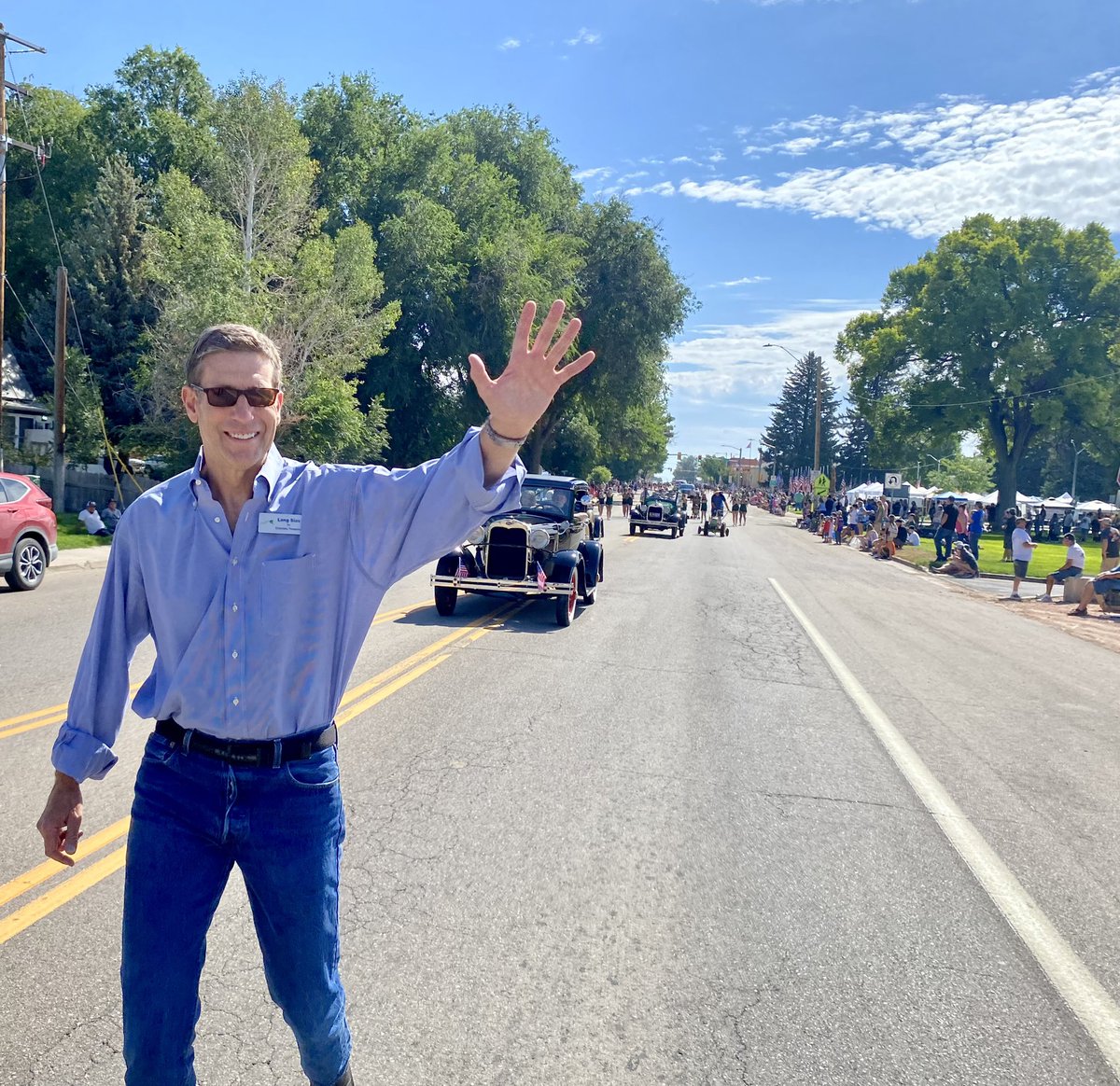 LangSias's tweet photo. Had a great weekend meeting voters at both the Ault Fall Festival Parade and the Douglas County Fair! #copolitics #ColoradoCommonSense https://t.co/MvPSoJn1ts