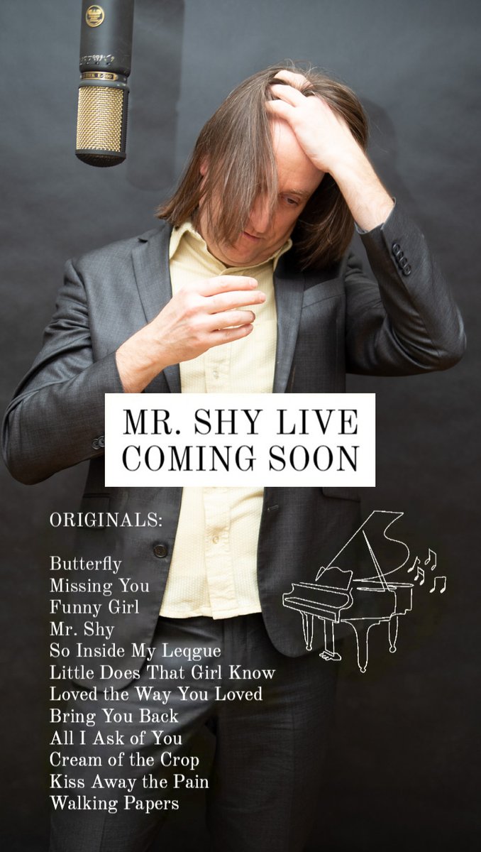 Mr_Shy's tweet photo. Mr. Shy LIVE on Piano &amp; Vocal - Coming Soon!

#PianoVocal #LiveShows #Music #performance #soulmusic #classics #originals https://t.co/lVLo4D0H7p