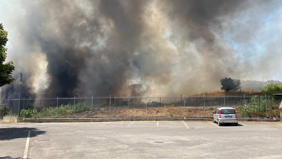 GiovaAlfonsi's tweet photo. Incendio vicino Canile Muratella: lavoratrici e lavoratori bloccano le fiamme e salvano struttura e cani. 
@fpcgilromalazio a @gualtierieurope e @Sabrinalfonsi: queste donne e uomini sono patrimonio x #Roma 
#LavoriAMOxRoma https://t.co/UhtwsPUEk4