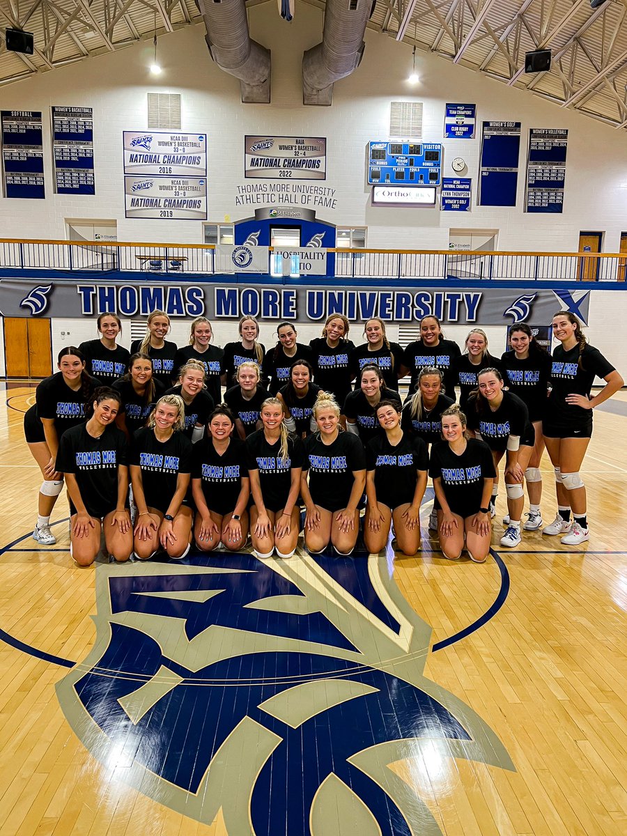 It’s officially the Best time of the Year! 🏐 Volleyball season started today with a great first day of preseason! 💪🏼 #TMUVB #LetsGoSaints
