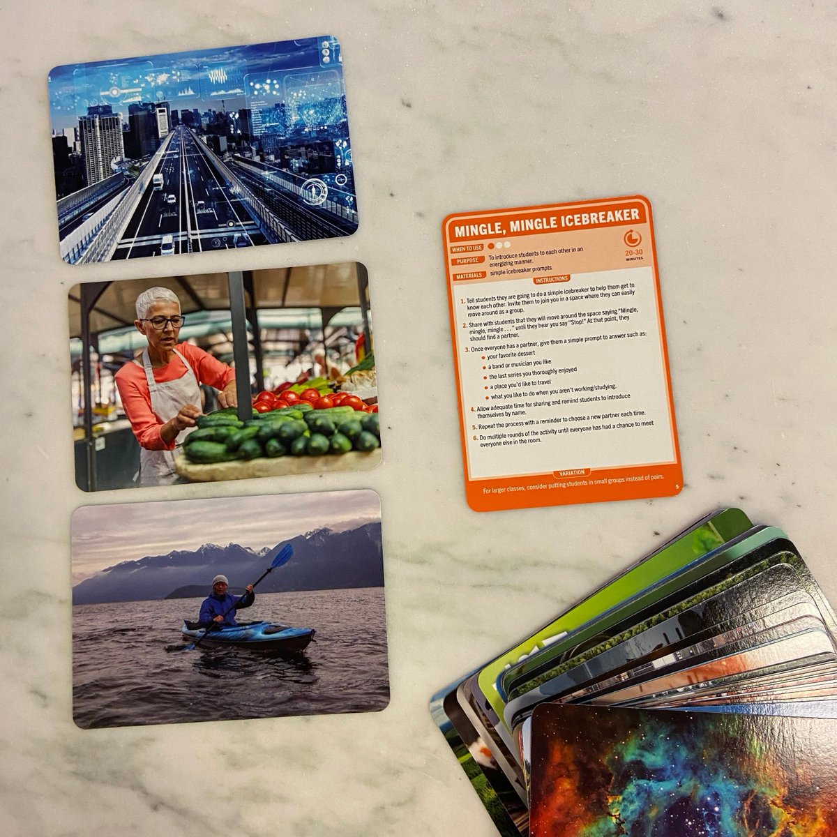 Thanks to <a href="/UNIEngagement/">UNI Community Engagement</a>, Rod Library now has a community engagement teaching tool available for faculty to use! All Together Now: Participatory Techniques for Community Engaged Learning is a deck of cards with activity and reflection ideas for community-based projects.