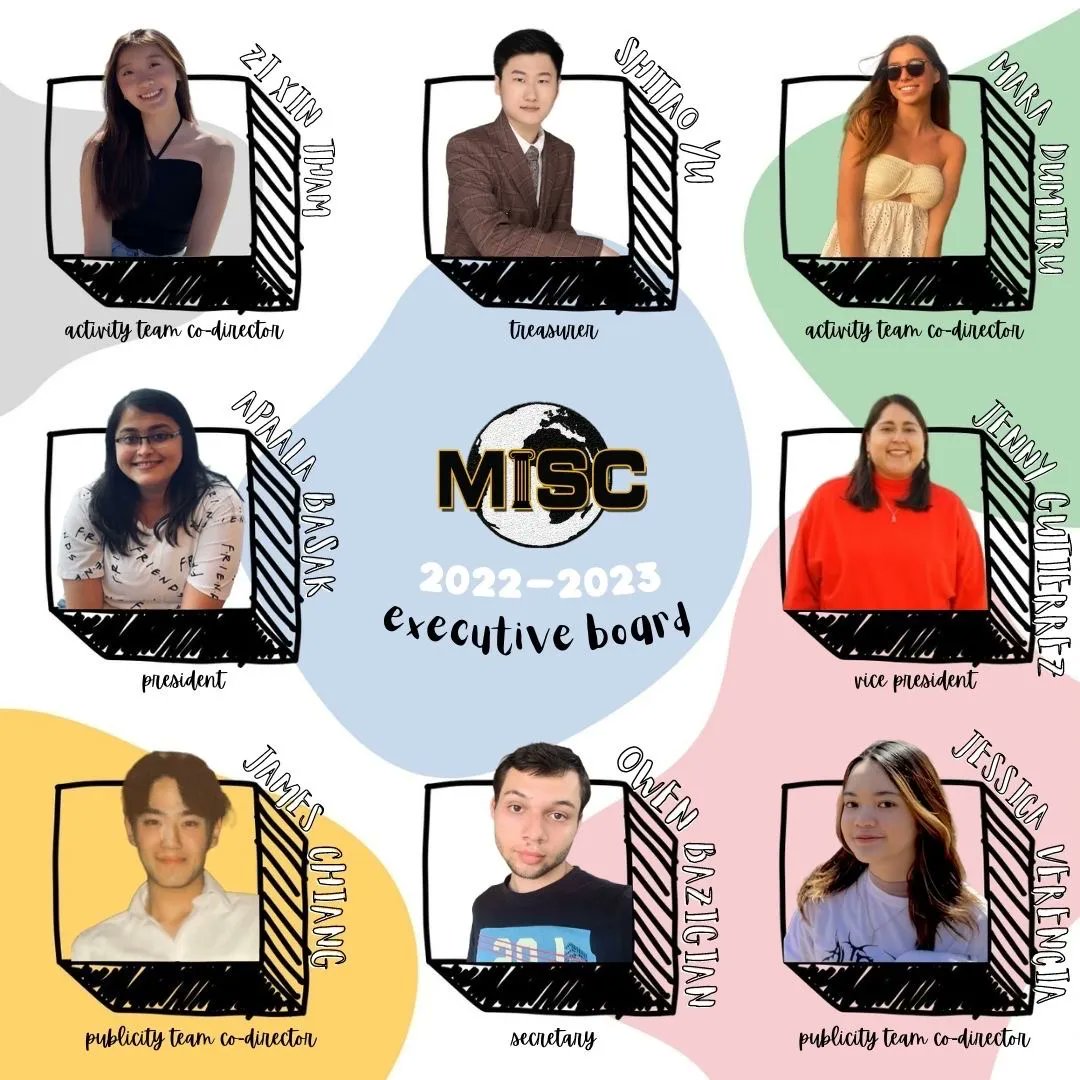 MizzouMISC's tweet image. We are so excited to introduce MISC&apos;s executive board for the 2022-2023 academic year! Head over to our Instagram and Facebook pages to meet the new team!