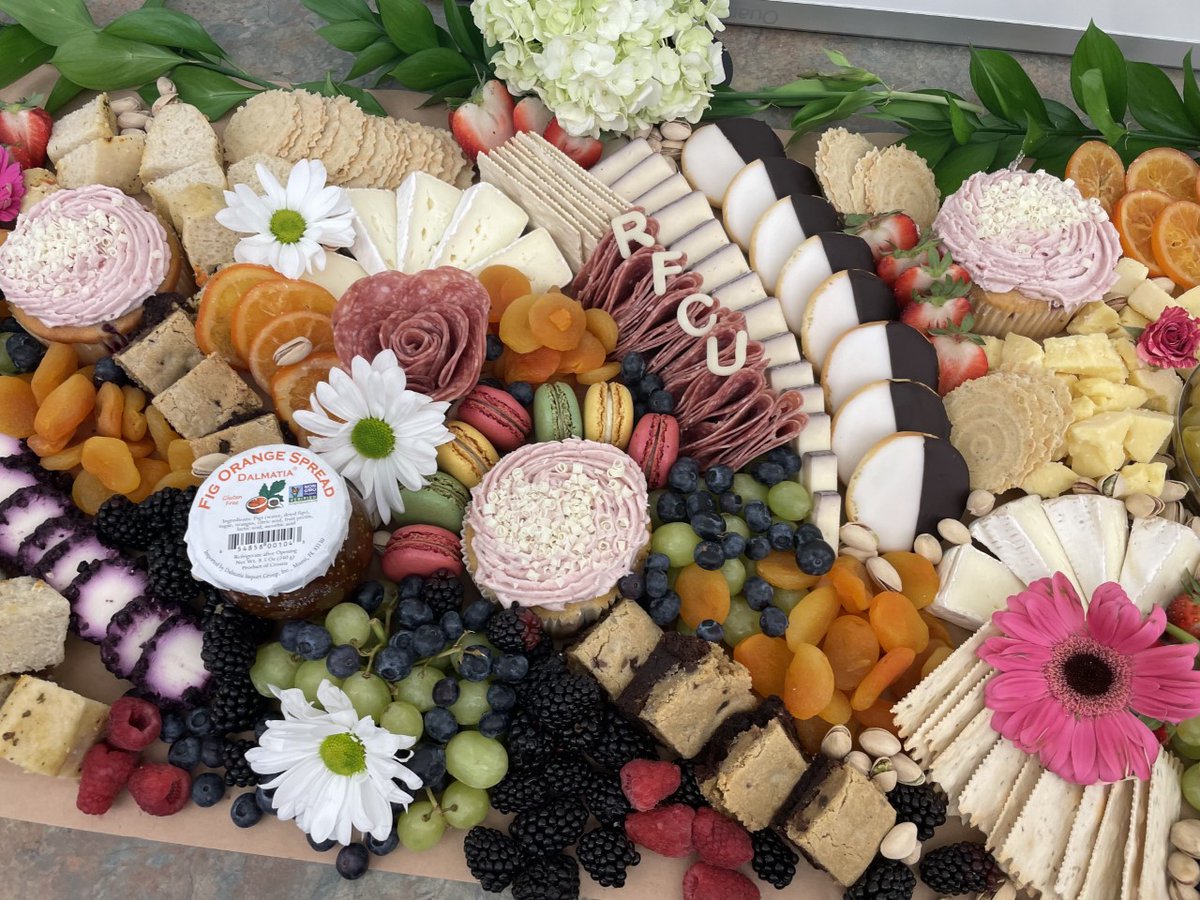 We value our partnerships! We sent our friend The Occasional Chef over to Redstone Federal Credit Union's HQ to show our appreciation with this beautiful charcuterie board. If you're in the Huntsville area reach out to theoccasionalchefhsv@gmail.com for custom charcuterie boards!