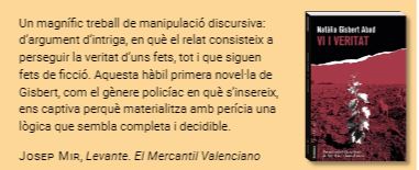 T'agrada el misteri? Vols passar els dies d'estiu resolent el cas del moment? #ViiVeritat és una de les últimes novel·les negres que hem publicat. Açò és el que van dir al <a href="/levante_emv/">Levante-EMV</a> sobre l'obra de <a href="/nataliagisbert/">Natalia Gisbert</a>. Nosaltres ens vam fer ressò a L'Illa!
my.mtr.cool/yinrebrkmj