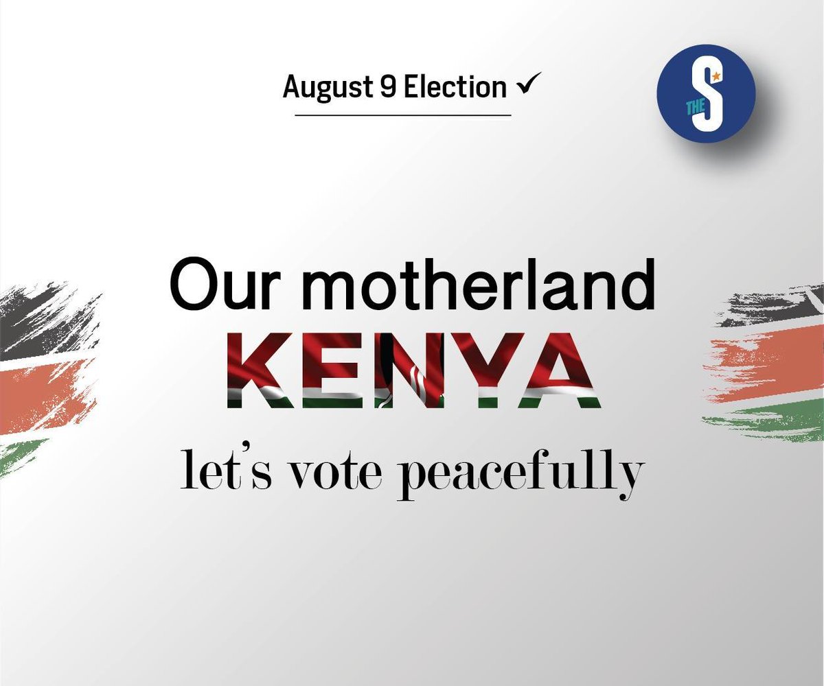 TheStarKenya's tweet photo. Our motherland Kenya, let's vote peacefully 

#KenyaDecides2022 https://t.co/Y61ZYS89k1