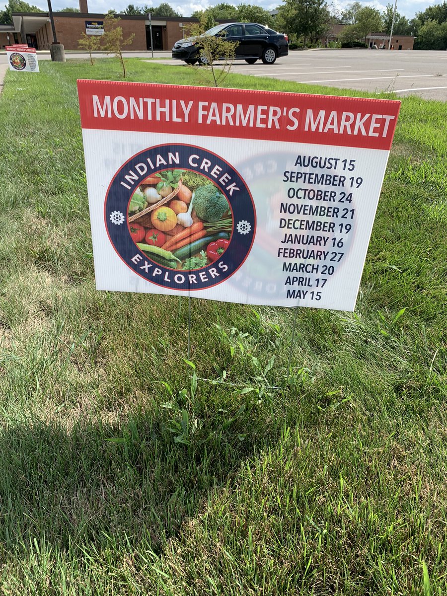 hensongrade3's tweet image. Indian Creek is proud to announce our Monthly Farmer’s Market!!!! Feel free to ask where the fresh produce comes from in December and January!#freshfromourcommunitygarden #thisishowweSTEM #scienceisaverb @LTGoodnews #IC2223