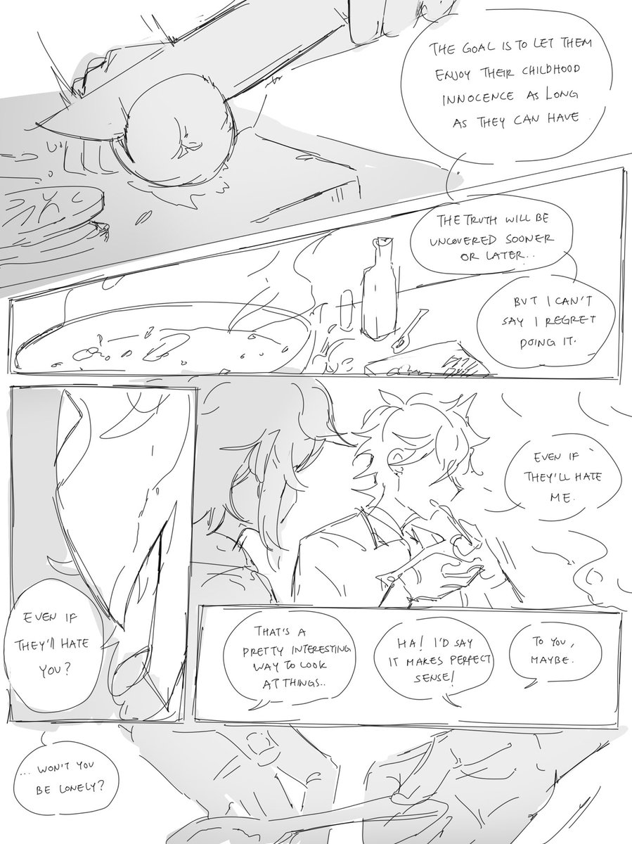 A chat
-
(Not ship) It's 3 AM. Kaeya and Childe have a lot of similarities regarding their family bond. I meant to make this Kaeya centric but Childe overtook my consciousness 