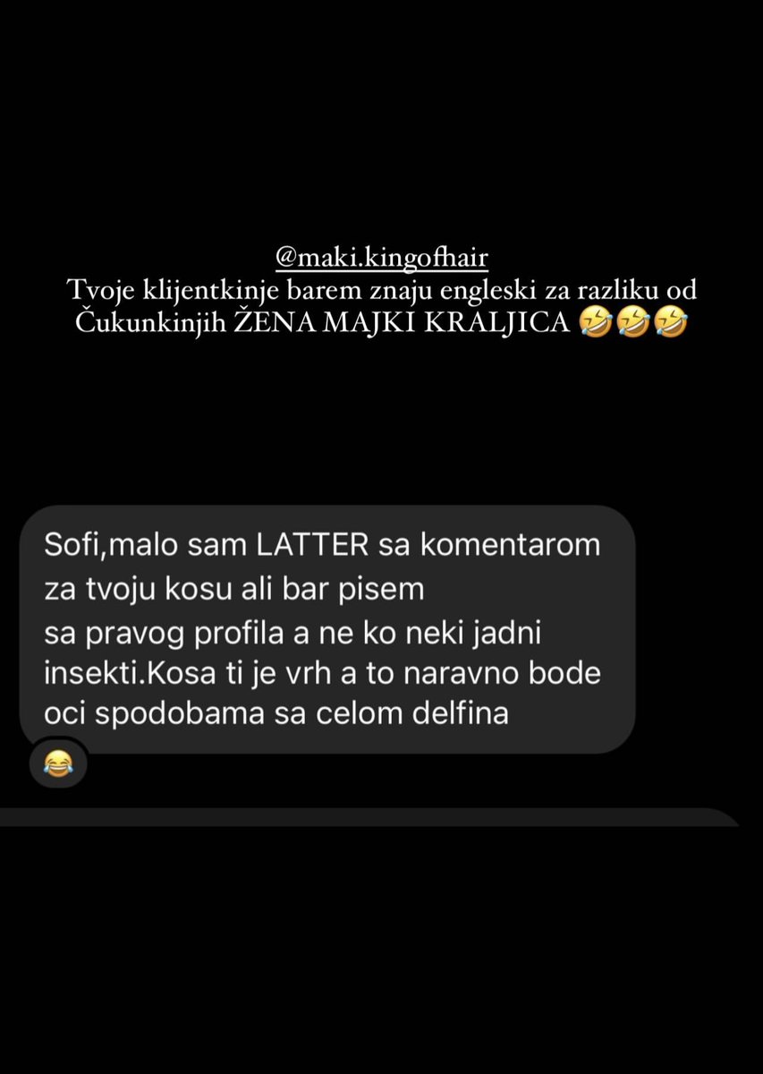 Hohoho02359844's tweet photo. Koliko je opterećena od 0 do #tackastamara #bojanberlin #sofijagacic #caosvima 🆘🆘😂 https://t.co/76bbKzcfqs