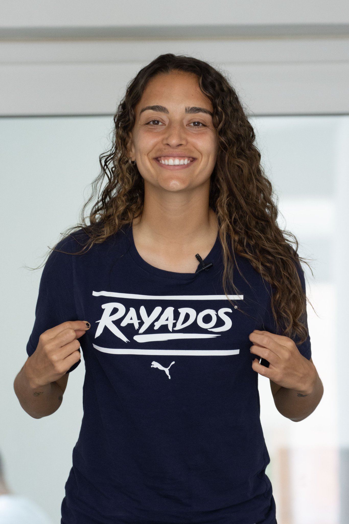 Rayadas on Twitter "📸 ¡Hoy jugamos todas! 👊🏼🔥 ¡Vamos, Isaeche11! 🙌🏼