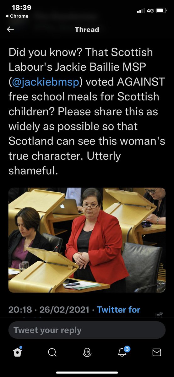 @jackiebmsp @scotgov @Sams_Scotland Did you think about that when u where putting pressure on parents 2 scrape together what they could so there kids could eat as u voted 2 remove the only meal some kids would be able to eat. Ur faux outrage is hypocritical & u want Scotland shackled Westminster rule...