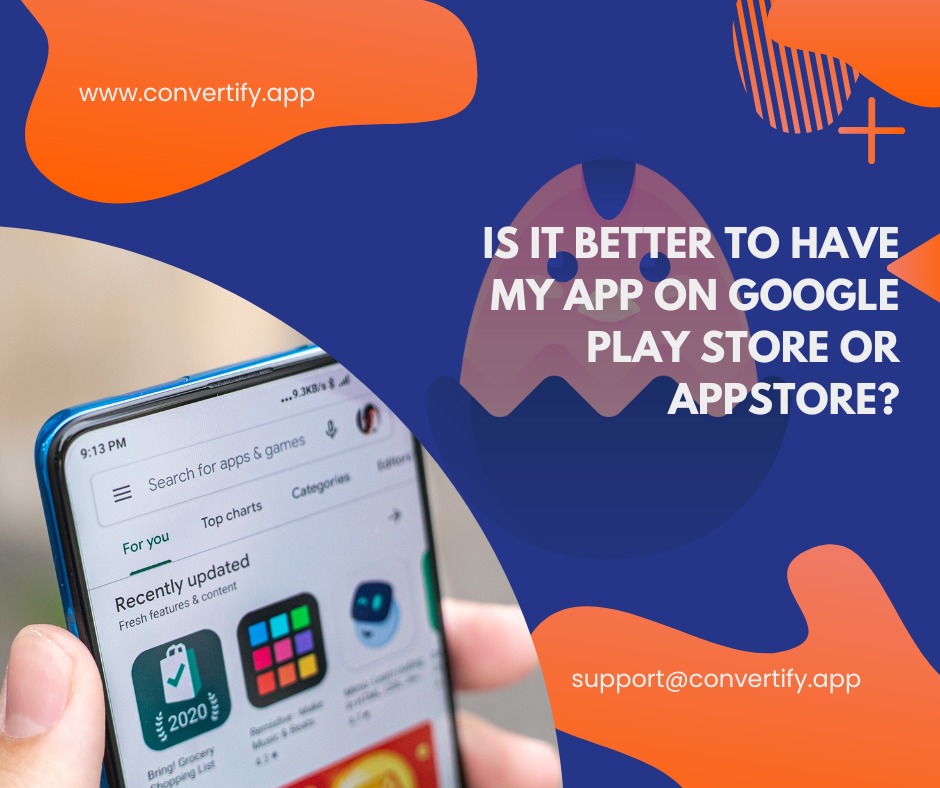 ConvertifyApp's tweet image. If you are developing and thinking carefully about your app&apos;s purpose, one might serve you better than the other, but in any case, you should consider using both.😉🙌🏻
#convertify #webtoapp #apple #android #applevsandroid #apps #web #customers #brand #project