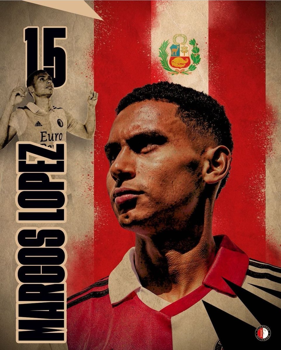 FeyenoordenES's tweet photo. @Feyenoord new Marcos in town 😉 Benvenido Marcos Lopez #Feyenoord #Peru https://t.co/Ztoz8KSUE4