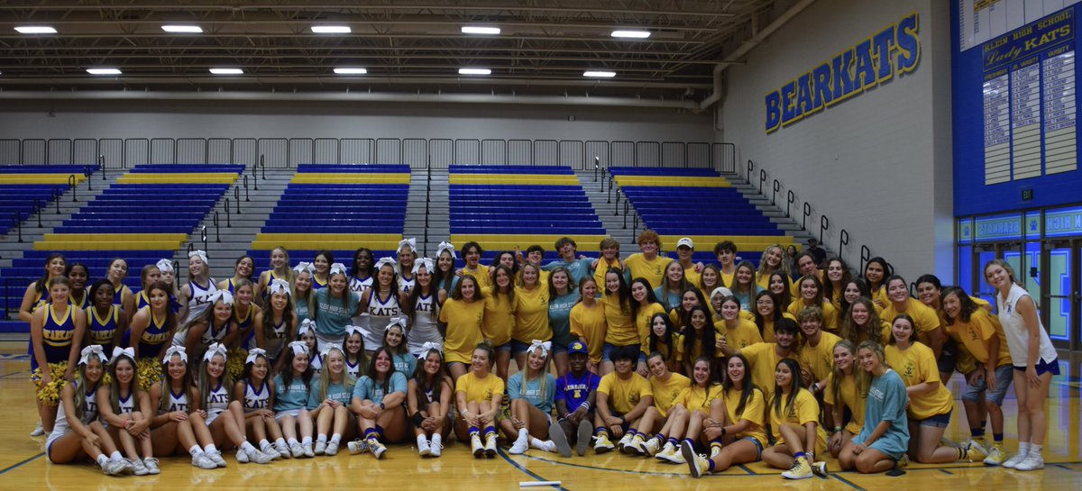 Klein High StuCo (@klein_stuco) on Twitter photo Another successful Freshmen Orientation in the books! Thanks <a href="/khs_standleader/">Klein Standleaders</a> and <a href="/Klein_Cheer/">Klein Cheer</a> for your help ππ #blue&goldstandard Another successful Freshmen Orientation in the books! Thanks <a href="/khs_standleader/">Klein Standleaders</a> and <a href="/Klein_Cheer/">Klein Cheer</a> for your help ππ #blue&goldstandard