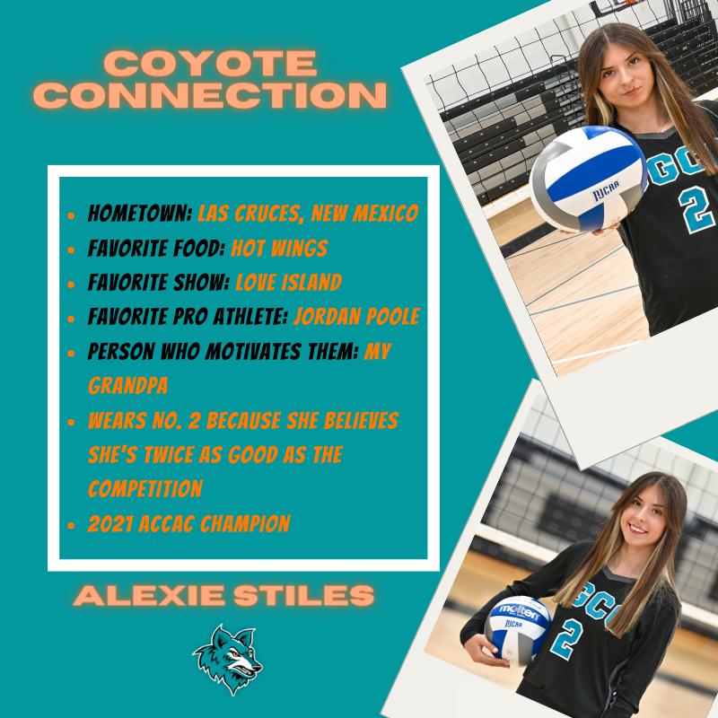 CGCCAthletics's tweet photo. The first day of school is around the corner, and we want to recognize a member of our 2021 ACCAC Champion Volleyball team. https://t.co/OCUb5UaiUv