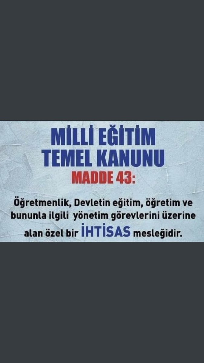 İhtisas, tekdüze anlatılan videoları ezberlemekle olmaz . Sahada olur. Masum yüreklere dokunmakla, masum gözlere gülümsemekle, çocukların başarısı ile mutlu olarak , hani o kıyıya vuran deniz yıldızlarını topluma kazandırmak İçin ömür tüketmekle olur. #ogretmenlertekyürek