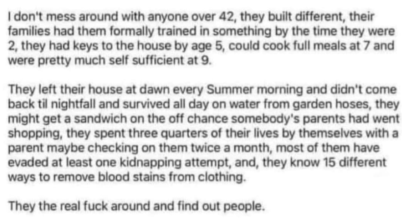 chigrl's tweet photo. No idea who wrote this..but it is true #GENX https://t.co/goKVxunOI3