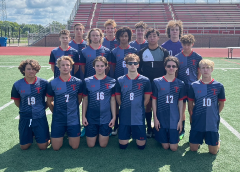 TalawandaSoccer's tweet photo. 2022 BRAVE!  Coming to a pitch near you...

Join us Wednesday at THS for an inter-squad scrimmage.  Kickoff 7 pm.  
@THS_BRAVE @swocsports @THSBoosters  @bravedailynews https://t.co/qvXxMngebh