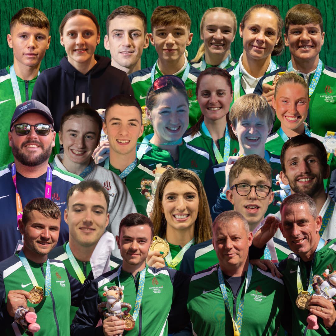 Birmingham 2022 you were special ⭐️

This has been Team NI’s most successful Commonwealth Games EVER with a new record of 18 medals won, as well as PBs, SBs and a few new Irish and Ulster records set.