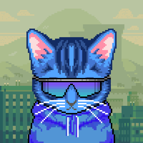 moon_felines's tweet photo. Today's #newdrop 
Moonfeline #45🌑🐈

My Cute blue feline loves to wear blue😻

Available at @opensea
https://t.co/0zSU4nuUTI

#artchallenge #dailydrop #moonfelines #WomeninNFTs #openseanfts #NFTDrop #NFTs #NFTCollection #Solana #Ethereum #EthereumNFTs #CatsOfTwitter #NFTartist https://t.co/PebbOuMtFM