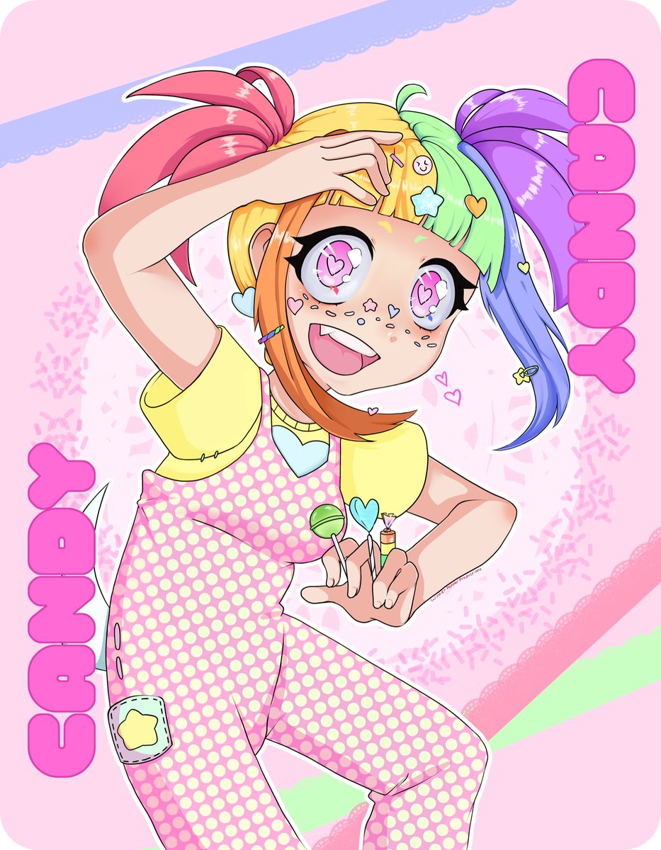 WinterPepperPro's tweet photo. New Etsy Design ଘ(੭*ˊᵕˋ)੭* ੈ♡‧₊˚
🍰
🍰
🍰
#art #artist #anime #animeart #animartist #kidcore #kawaii #decora #decorafashion #decoraart #cute #cutesy #rainbow #colorful #digitalart #digitalArtist #Myart #illustration #drawing #drawinganime https://t.co/9h3CNjPU5E