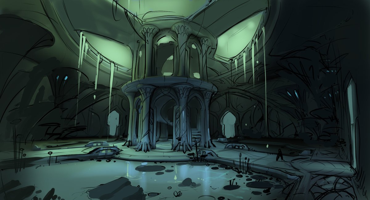 Here is a concept from our procedural dudgeon system. I know you are all impressed and that's okay 🕶️

  #NightmareWorld #UnrealEngine5