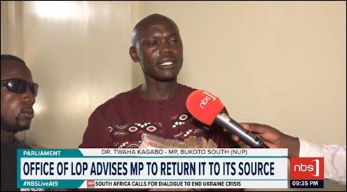 Dr. Kagabo Twaha Mzee (@kagabomzee) on Twitter photo In line with the <a href="/NUP_Ug/">National Unity Platform</a> party position & directive from my party president <a href="/HEBobiwine/">BOBI WINE</a> for every Member of <a href="/Parliament_Ug/">Parliament of Uganda</a> on the party ticket that received the controversial 40m shs to return it. I have returned the money.
We must take the lead in the fight against corruption. In line with the <a href="/NUP_Ug/">National Unity Platform</a> party position & directive from my party president <a href="/HEBobiwine/">BOBI WINE</a> for every Member of <a href="/Parliament_Ug/">Parliament of Uganda</a> on the party ticket that received the controversial 40m shs to return it. I have returned the money.
We must take the lead in the fight against corruption.