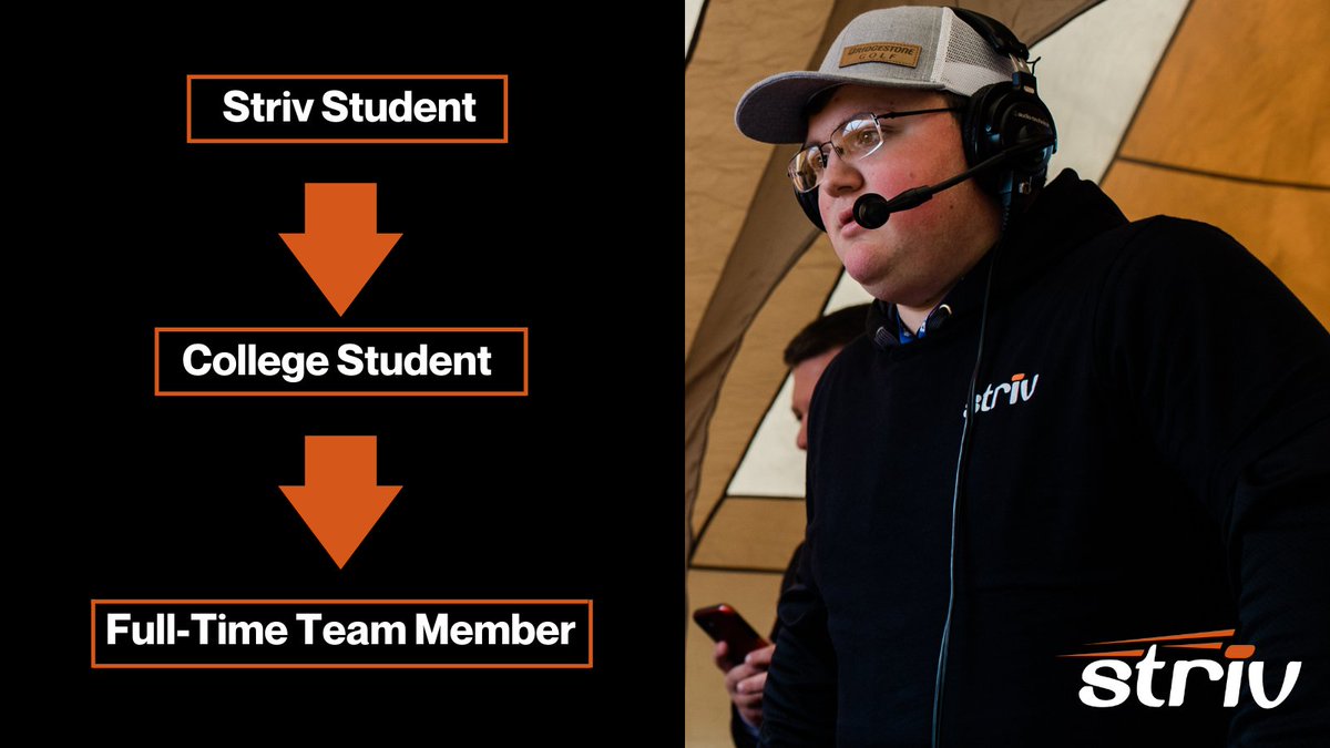 StrivTV's tweet photo. There is not a specific mold that every student fits into. @LadehoffNathan is a perfect example of this.

Live streaming helped him find a career path to pursue while still in high school! 

Read more here: https://t.co/5UVPtxbeI3

#strivschools https://t.co/vH3ZqFEe4z