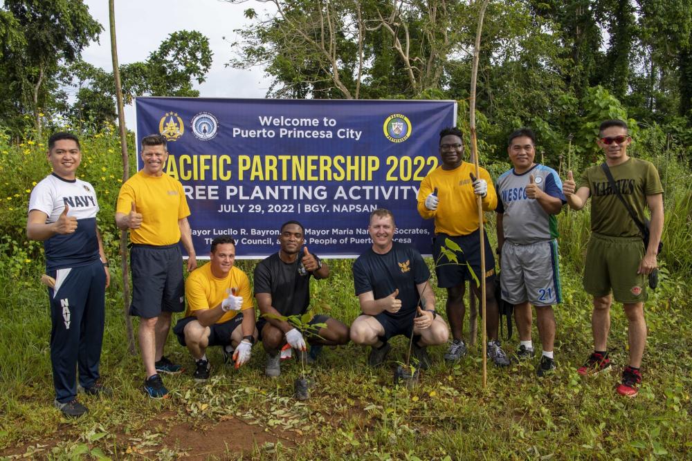 #Pacificpartnership2022 kicks off in Puerto Princesa, #Philippines 📍 #strongertogether 🇦🇺 🇰🇷 🇬🇧 🇺🇸 

Read the full story here: go.usa.gov/xSwhZ