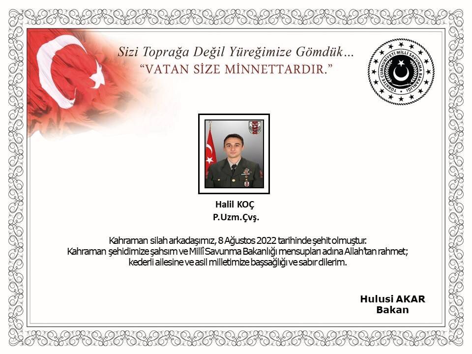 T.C. Millî Savunma Bakanlığı (@tcsavunma) on Twitter photo 2022-08-08 21:03:57