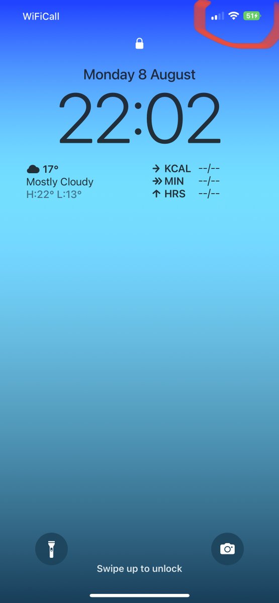 The return of battery percentage! Sad that this is the most exciting thing in #iOS16 so far #Betalife #Beta5
