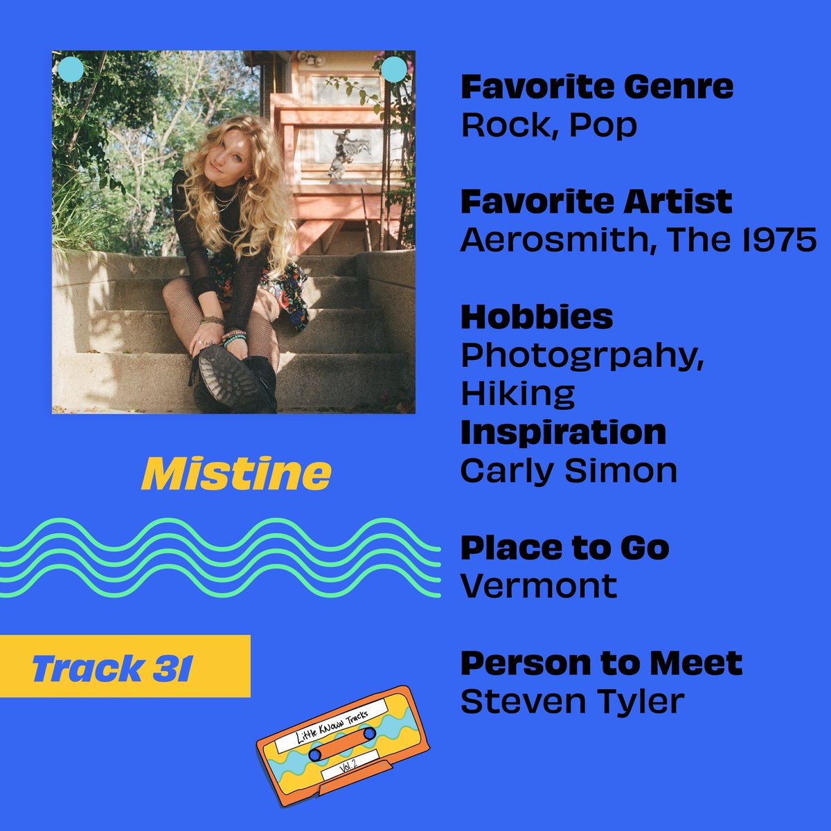 Meet @mistinemusic ! In this episode of LKT, we talked about Mistine’s debut EP, “Fade,” and the significance of location in her creative and writing process. Check out this week’s episode of Little Known Tracks, available now on all streaming platforms!