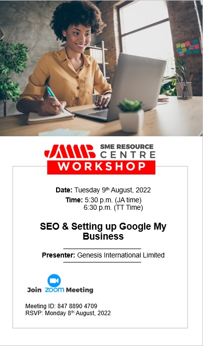 jmmbgrouptt's tweet image. 𝗥𝗲𝗴𝗶𝘀𝘁𝗲𝗿 𝗧𝗼𝗱𝗮𝘆!

We have planned on a SME workshop - SEO &amp;amp; Setting up Google My Business

🗒 Topic: SEO &amp;amp; Setting up Google My Business
📅 Date: 9th August, 2022
⏰ Time: 6:30pm
💻 bit.ly/3JTzAf7

#jmmbtt #JMMBSME   #SME #socialmedia #googlemybusiness #SEO