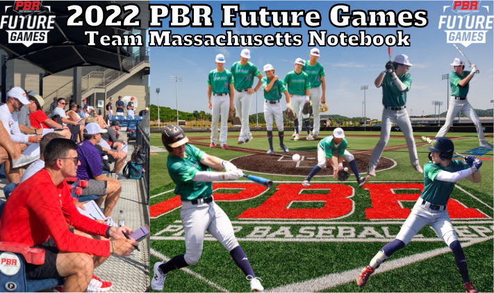 ⚾️📓 2022 Future Games: Team Massachusetts Notebook

👀📝 All Things Team Massachusetts Related 👉 bit.ly/3d8h0Dt

-Team Massachusetts Wrap-up w/Player Thoughts
-Heff's Hits
-Dugout Chatter
-Statistical Results
-Workout/Gameday Notes

#PBRFG22 <a href="/prepbaseball/">Prep Baseball</a> <a href="/ShooterHunt/">Shooter Hunt</a>
