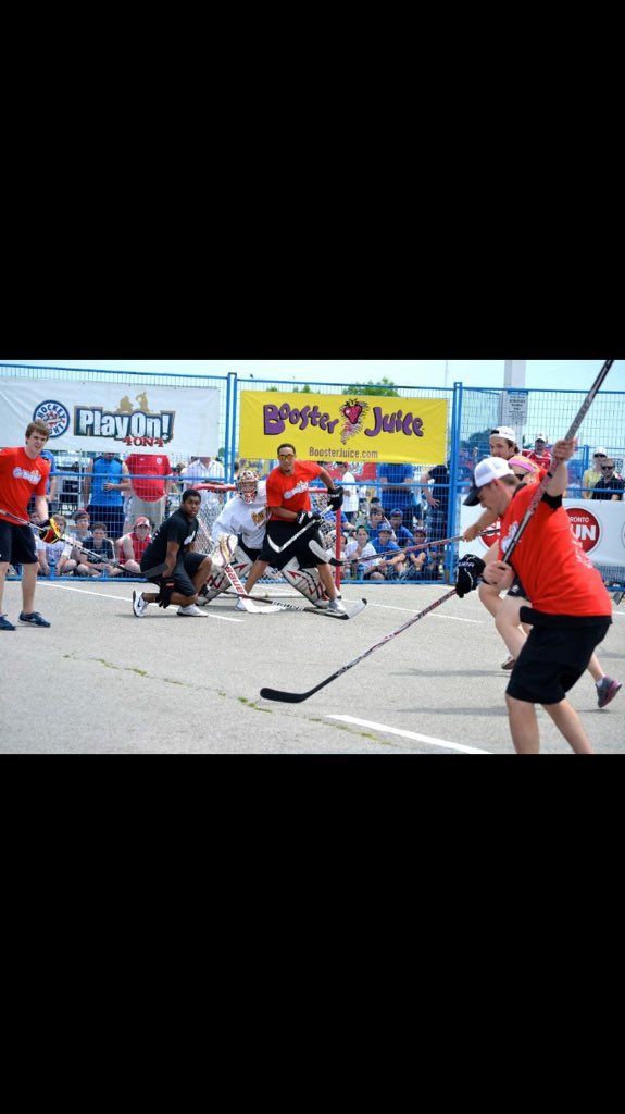 Returning the <a href="/PFFCentre/">Paramount Fine Foods Centre</a> on Aug 13th, who else is hoping to see <a href="/StuMunrue/">Anthony Stewart</a> and <a href="/smithpelly23/">Devante Smith-Pelly</a> in the <a href="/PlayOnCanada/">Play On! Canada</a> celebrity game next Saturday at 12pm? #GoodtoBeBack #PlayOn