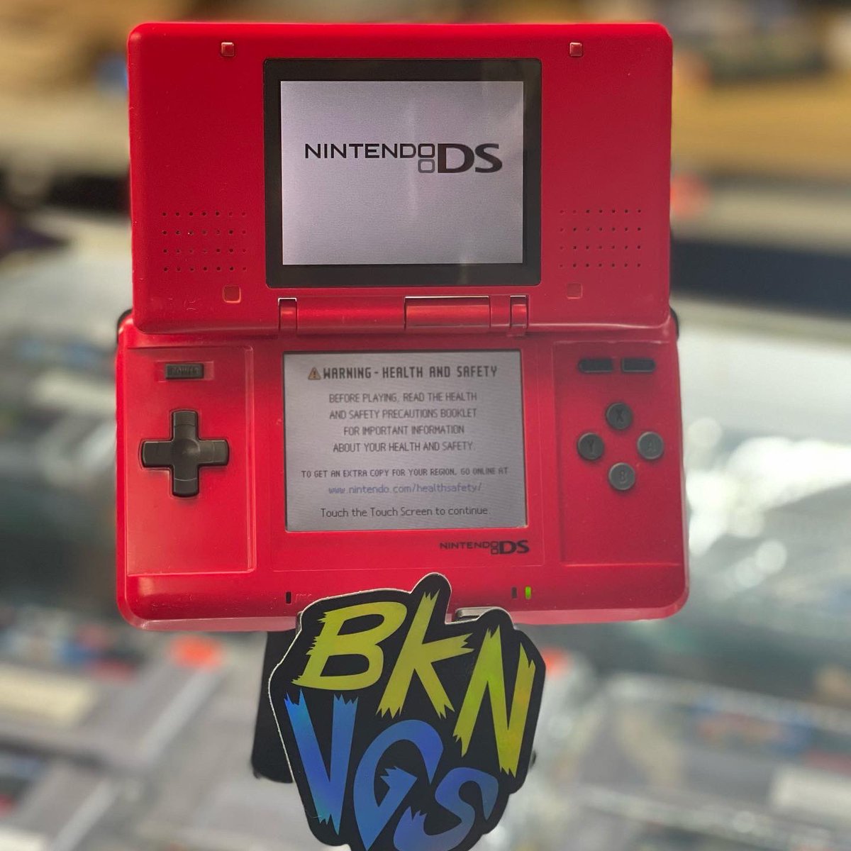 bklynvideogames's tweet photo. The OG DS system…. Let’s not forget this is the Mario Kart Edition DS 🔥 #nintendods #ds #ogds #mariokartedition #retroshop #brookkynvideogames #bvg https://t.co/n4B1amxa7C