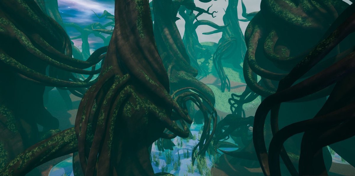 To Tree or not to Tree 🌲

I'm not sorry about the puns and no they wont stop. Seriously though, just take in what the team has done here, the word beautiful doesn't even come close.

 #NightmareWorld #UnrealEngine5