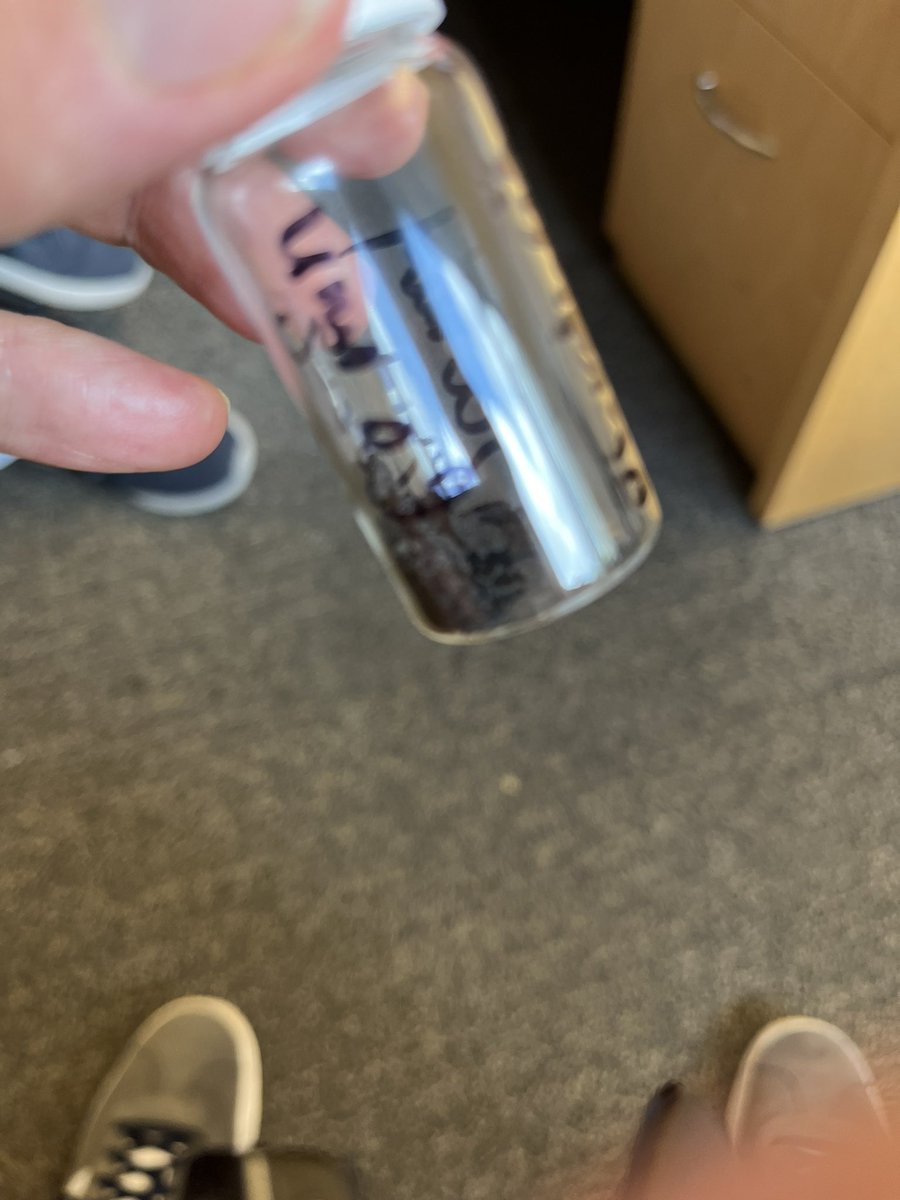 #biochar off to #chemical analysis