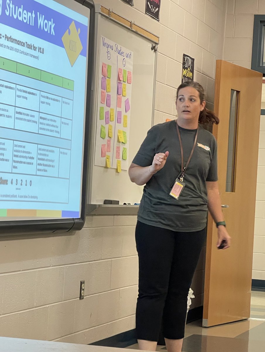 adstraus's tweet photo. Thanks to @YoMsBeck, LaShanda, @Bagley230, @_SHFosberg, and Annie for bringing teachers such engaging social studies sessions today focused on using sources, historical thinking skills, and the #HCPSinstructionalmodel. https://t.co/tHkJHRrDxQ