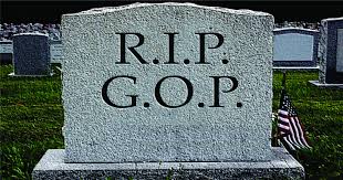 How the Republican party went from Lincoln to Trumpublican. GOP will never recover from this. 
#RIPGOP