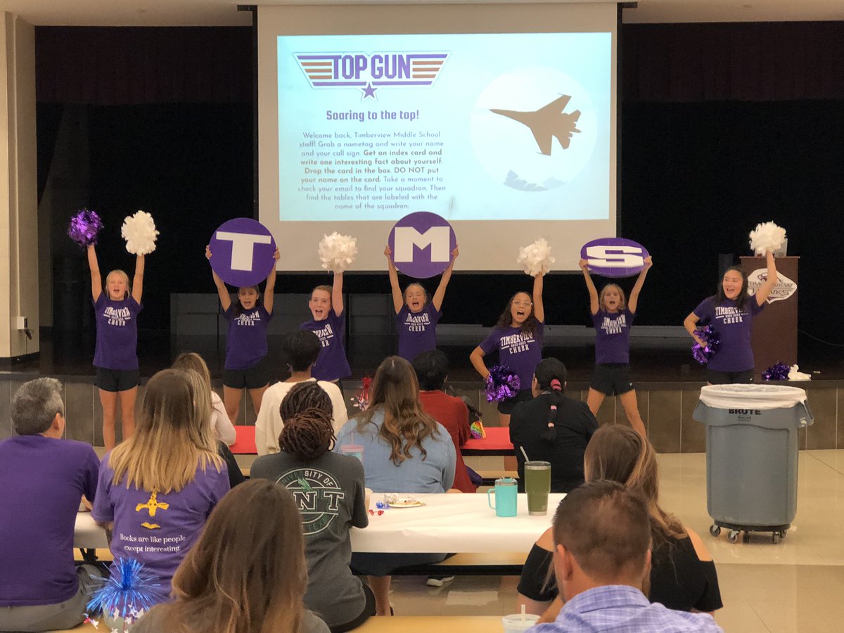 cheryl_newton_'s tweet photo. Watch out…TMS is Soaring to the Top! Timber Squadron came ready to compete….they’re going down! @TimberviewMS #OneTimberview https://t.co/m3XImdNlt0