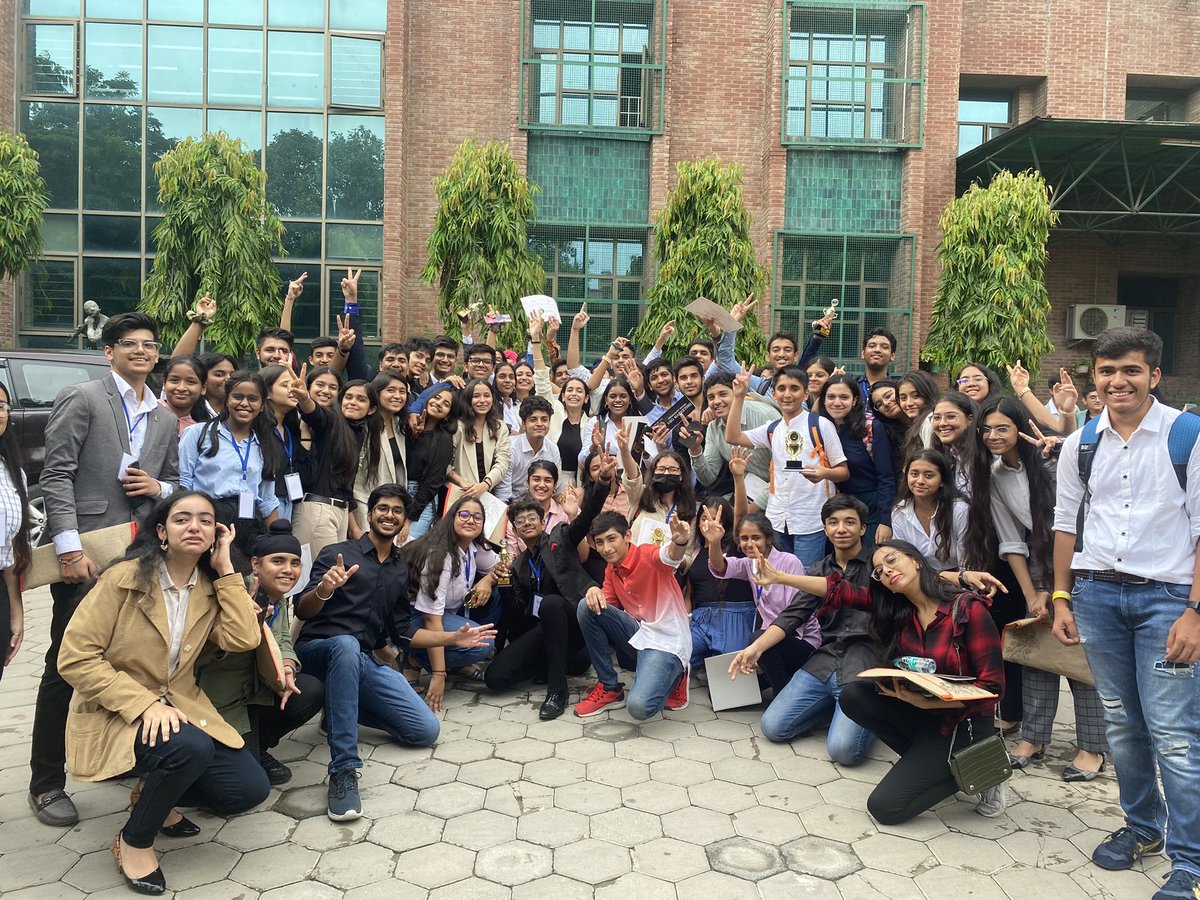 anannya_mukola's tweet photo. Witnessing an unparalleled level of debating in all 5 committees, AHLCON INTL MUN 2022 finally comes to an end. Truly an honour to take the role of SECRETARY GENERAL and behold the myriad of 200+ prodigies. @ahlconintlmun @sdg4all @y_sanjay @pntduggal @sunita_rajiv https://t.co/StHV1tDSU5