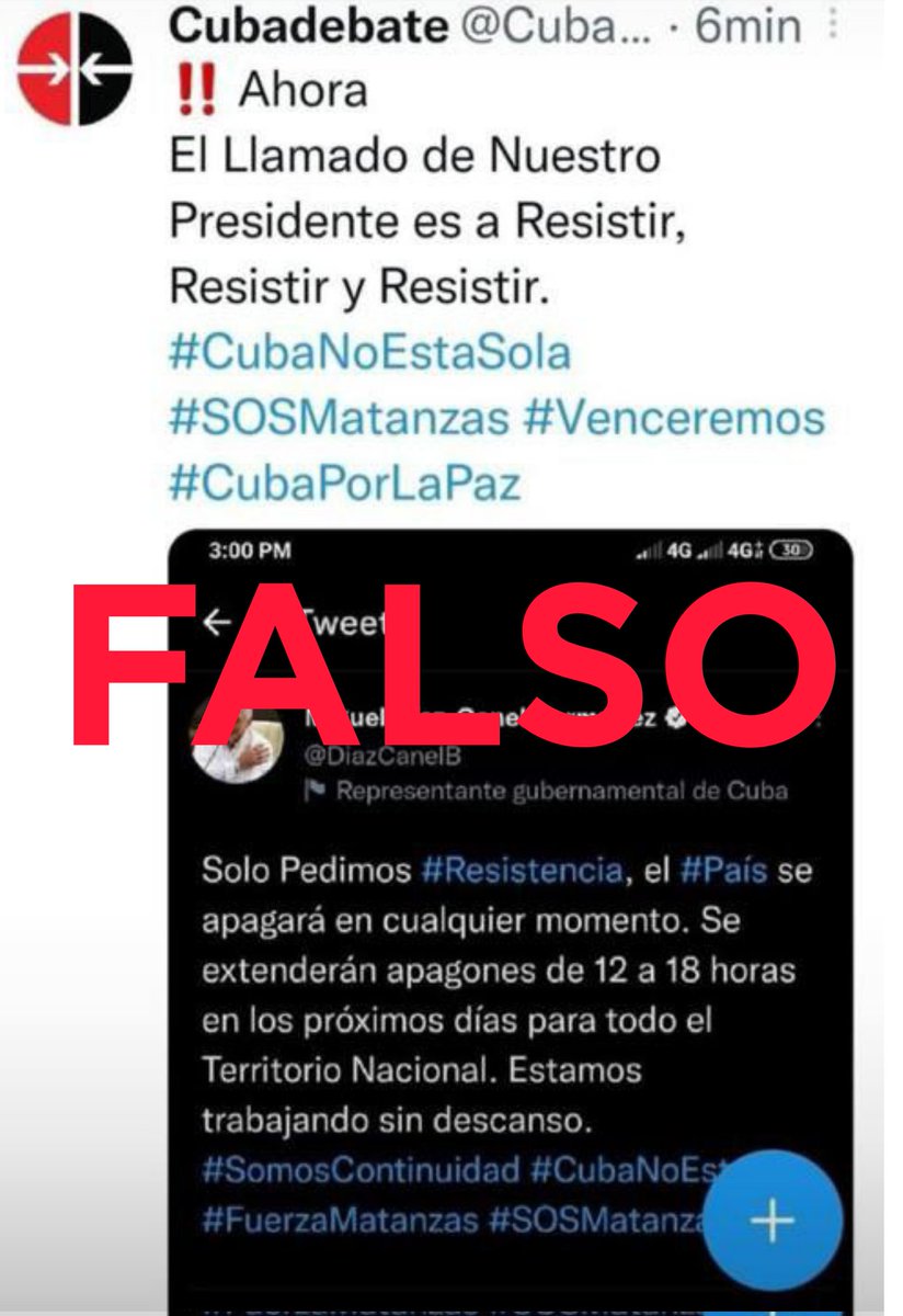 Cubadebate tweet media